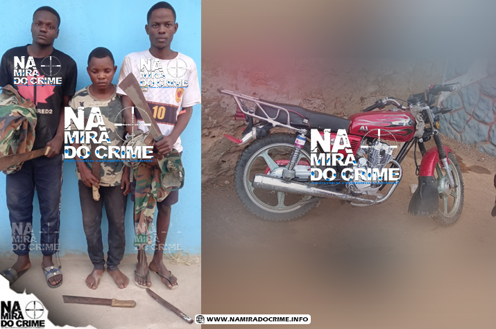 Ilícitos Penais da Esquadra do 30 capturam militares que assaltam moto-taxistas com arma de fogo