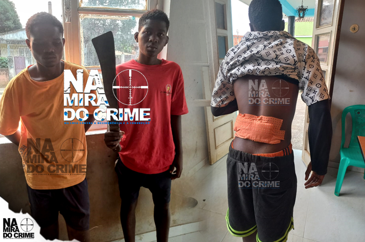 Uíge: Detidos dois jovens por agressão física com catana a um cidadão de 35 anos