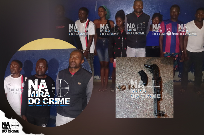 Polícia recolhe grupo de 'batuqueiros' que roubavam viaturas com arma de fogo na Huíla e no Cunene
