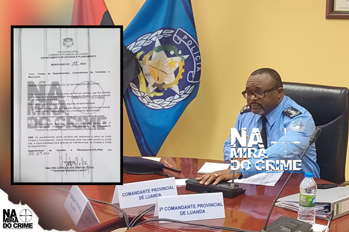 Polícia em Luanda proíbe partilha de informação policial nos grupos de Whatsapp
