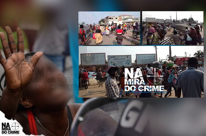 Fiscal no Cazenga atropela mortalmente zungueira de 36 anos de idade