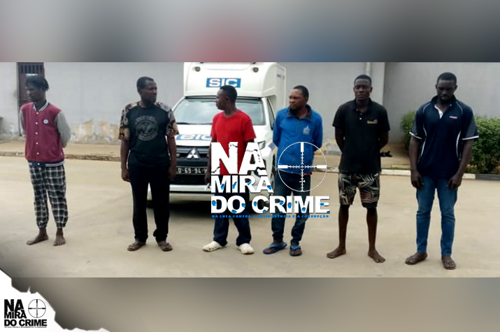 Capturados em Cabinda grupo de batuqueiros da RDC que roubavam e desmanchavam viaturas   