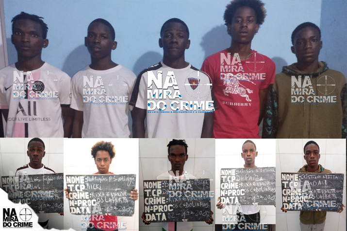 Recolhidos ‘pequenos’ bandidos que tiram o sossego aos moradores dos bairros Marçal e Operário