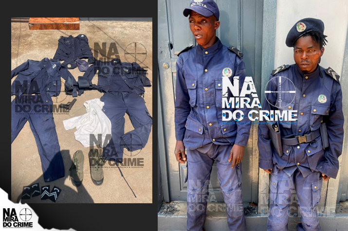SIC captura os “Demónios” da Lunda Norte que assaltavam com arma de fogo e farda da Polícia