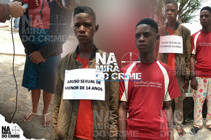 SIC recolhe jovens e adolescente que abusaram sexualmente menor de 14 anos de idade  