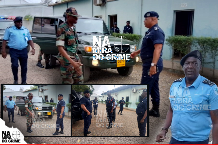 Polícias e militares reúnem-se para ‘debater’ vandalismo aos Caminhos de Ferro de Luanda