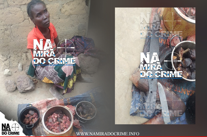 No Huambo: Mulher de 32 anos de idade mata o filho num pilão come o cérebro e os pulmões e cozinha o resto da carne