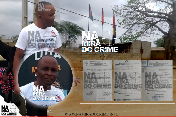 Em Cacuaco - Secretário do CAP do MPLA acusado de forjar documentos da Igreja I.E.B.A para extorquir a população