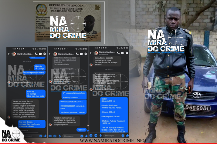 Com falsas promessas de incorporar nas FAA e PNA- Regulador de Trânsito burla mais de 2 milhões de Kwanzas