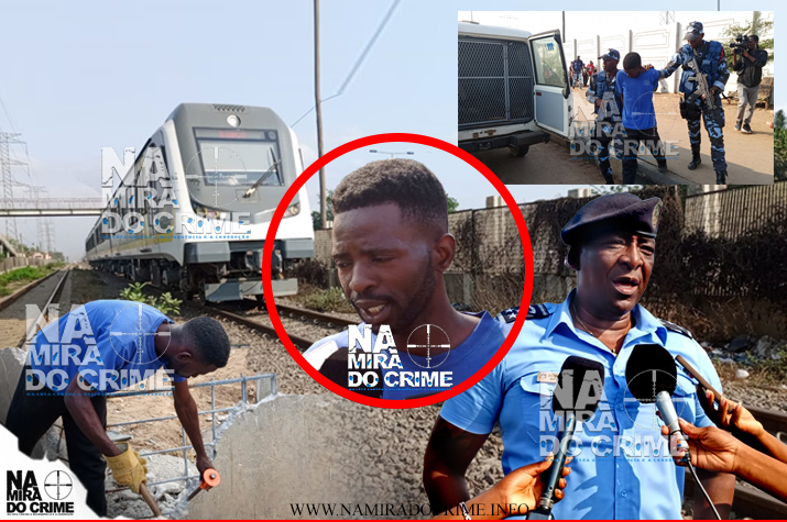 Na Mamã Gorda: Cidadão "invade" instalações dos Caminhos de Ferro de Luanda e acaba detido