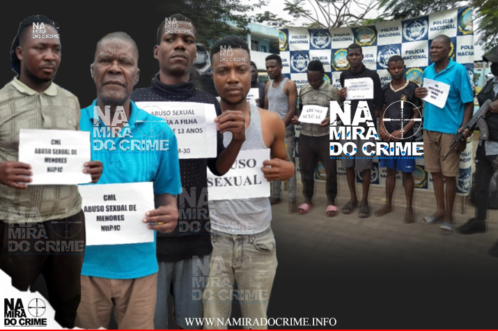 Pai diz que só “espetou o dedo na filha”: Polícia recolhe predadores sexuais de Luanda, Kilamba Kiaxi e Viana  