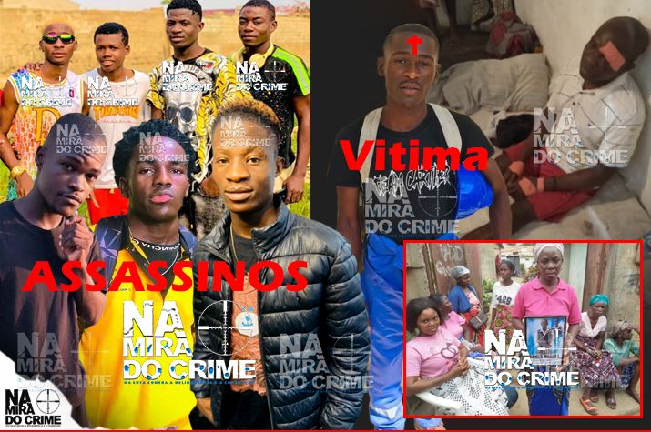 Partiram o crânio e estão identificados: Meliantes matam à catanada jovem que chamou namorada de membro de uma gangue no Kilamba Kiaxi