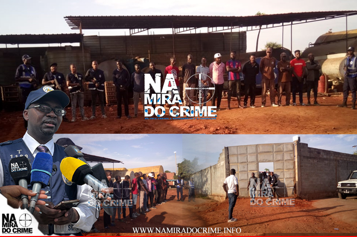 Operativos do SIC do Porto de Luanda desmantelam estaleiros no Bengo e apreendem mais de 600 litros de combustíveis de contrabando