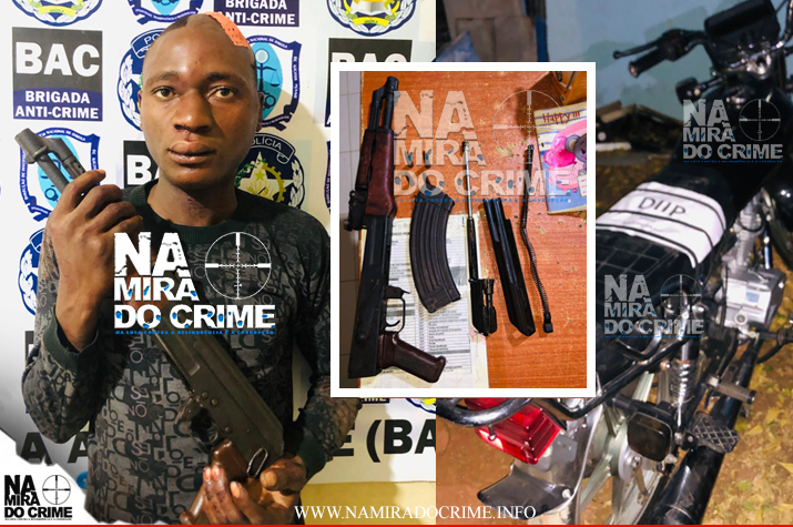 Brigada Anti-crime do DIIP-Talatona captura bandido durante intensa troca de tiros