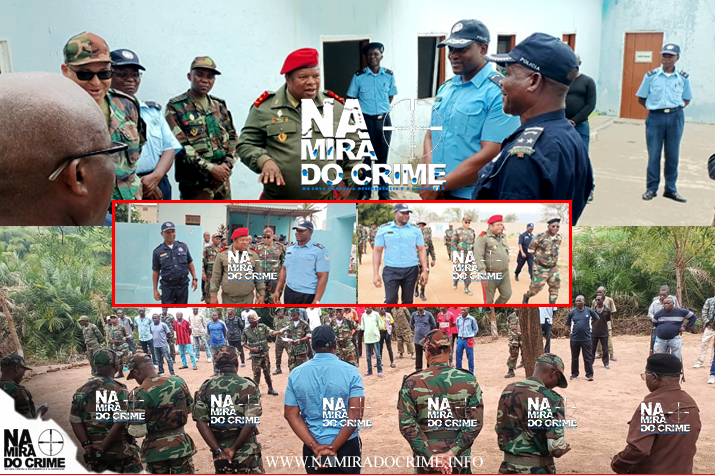 Comandante da Região Militar Centro visita Comando Municipal de Porto-Amboim