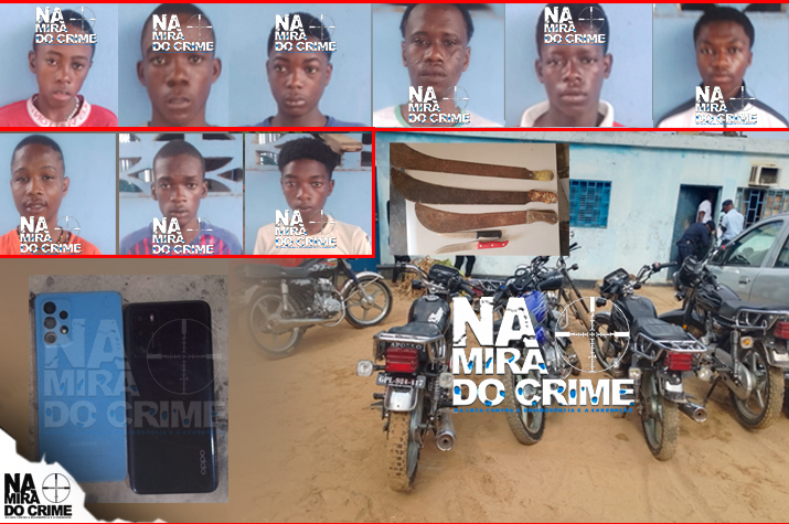 Polícia em Luanda desmantela grupos "Maldição" e "10 Mandamentos" envolvido em assalto à residência e na via pública