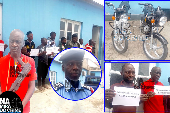 Líder tem 53 anos: Polícia no Lubango desmantela associação criminosa composta por 13 elementos altamente perigosos