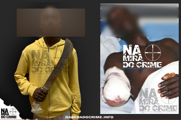 Em Viana: Adolescente de 16 anos corta o braço do padrasto para roubar dinheiro da kixikila