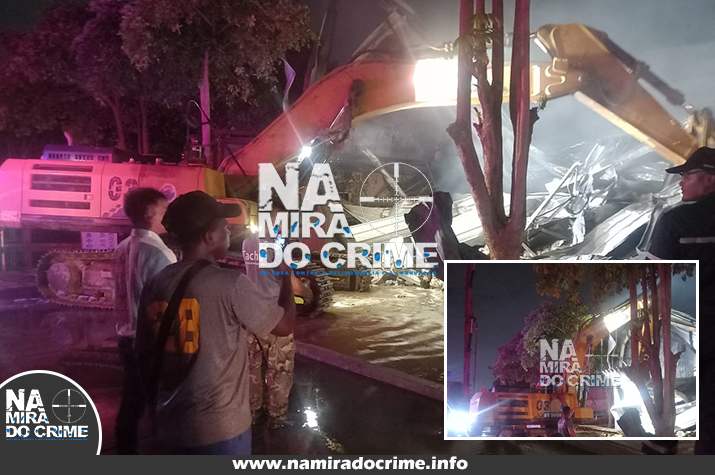 Incêndio consome armazém da empresa Jetour