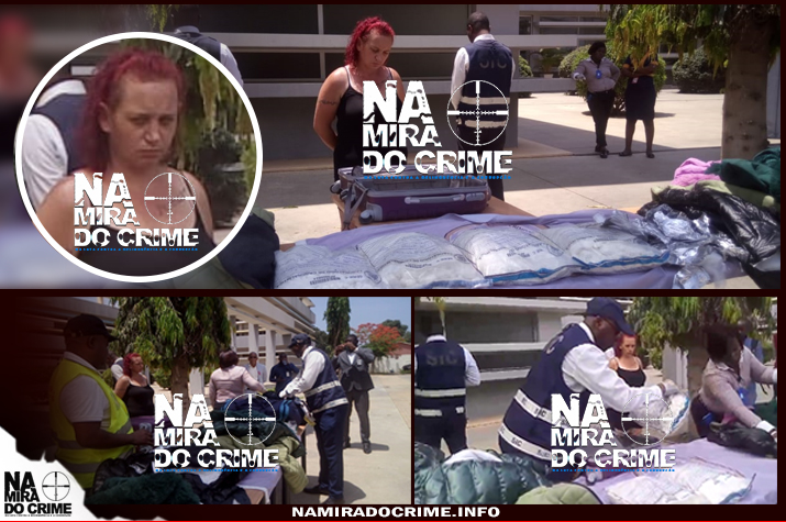 Dono da cocaína é nigeriano: Sul-africana vai ficar na Comarca por longos anos por tráfico internacional de droga