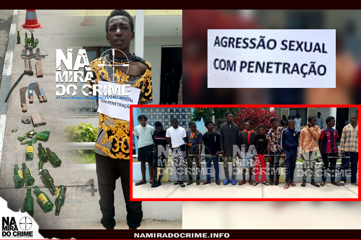 SIC-Namibe captura líder de gangue que agredia sexualmente mulheres durante assalto