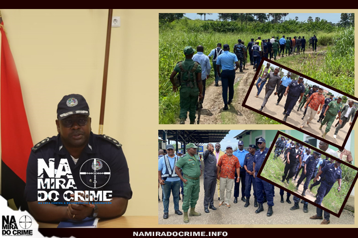 Cabinda: Comandante Notícia fiscaliza situação de segurança na fronteira de Massabi