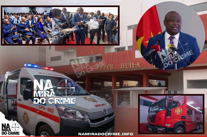 Ministro do Interior inaugura novo quartel dos Bombeiros na Huíla orçado em mais de 480 milhões de kwanzas