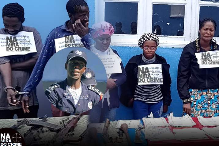 Polícia no Lubango recolhe bandidos que assaltam residências com armas de guerra