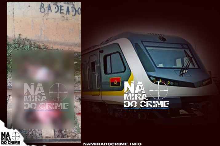Comboio colhe cidadã de 50 anos em Luanda