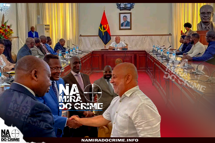 Juízes Presidentes dos Tribunais de Comarca de Luanda e Viana apresentados ao Governador Luís Nunes