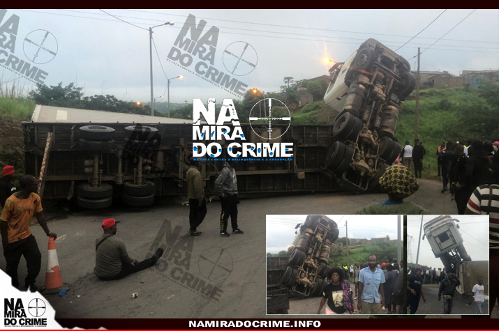 No Dondo - Capotamento de camião corta circulação rodoviária na Estrada Nacional 230