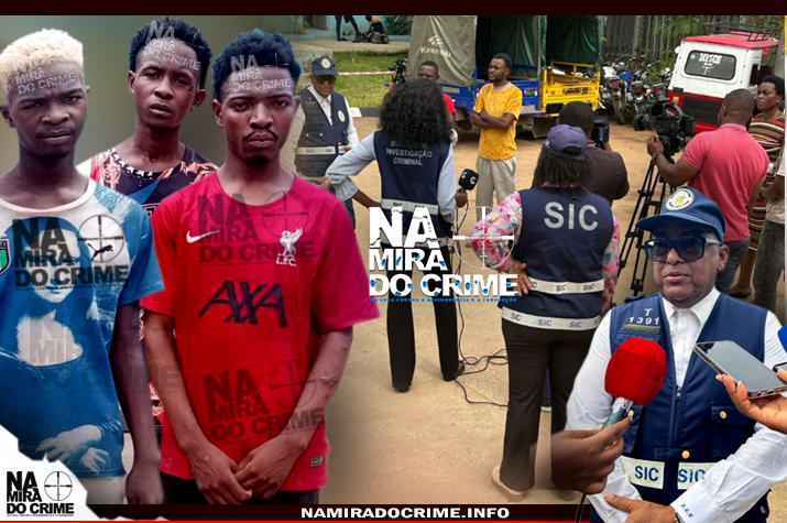 Natal sangrento: SIC-Luanda captura elementos envolvidos nos crimes de homicídio e associação criminosa