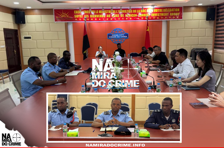 Comando da Polícia em Viana e Cidade da China estreitam relações