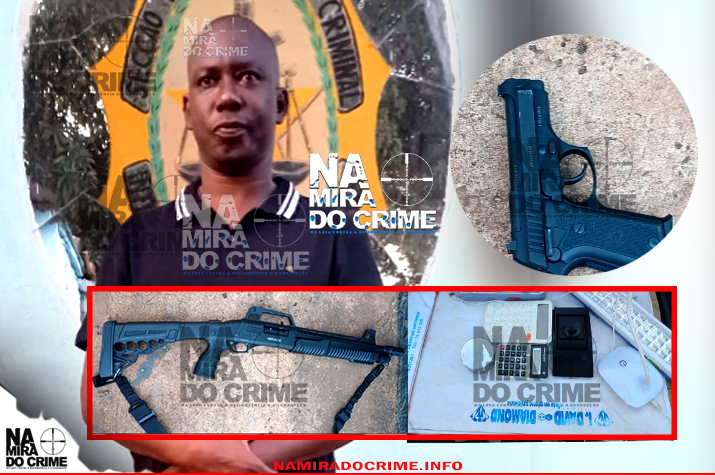 Arma orgânica da Polícia Nacional: Cidadão gambiano detido por posse ilegal de armas de fogo