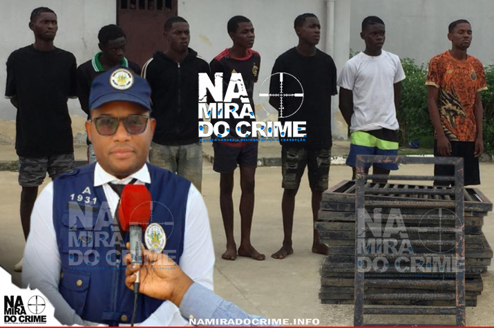 Em Cabinda: Investigação Criminal ‘desbarata’ grupo de bandidos “Turma do Crime” e “Pilha Rija”