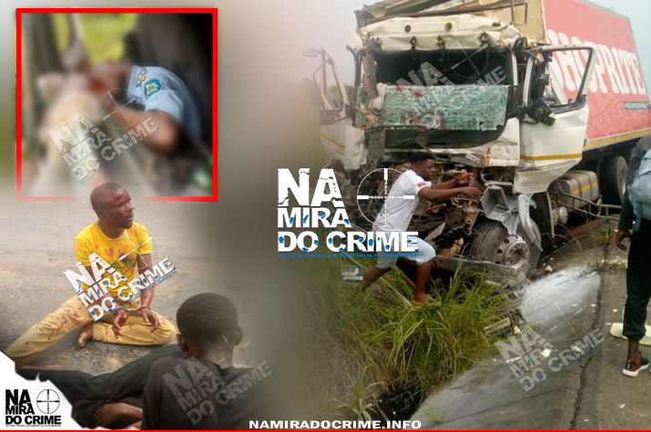 Migrante ‘cafricou’ o motorista: Subinspector do SME morre após camião capotar quando transportava migrantes ilegais    