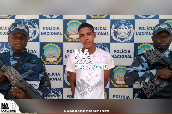 Bandido “Dois Mulas”: Altamente perigoso capturado pela polícia em posse de arma de fogo