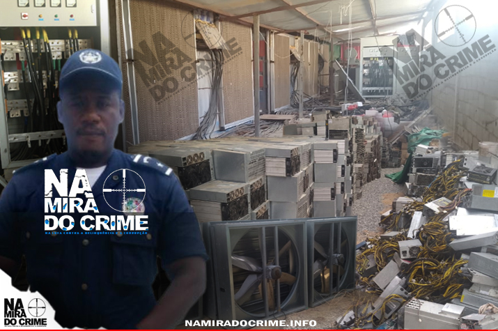 'Mixa dos chineses’: Detido Comandante Municipal da Polícia de Benguela por dar cobertura à mineração de criptomoedas