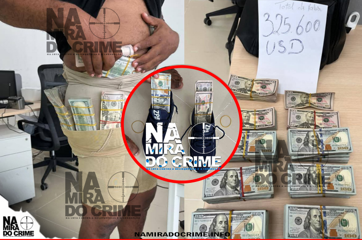 Cidadão de 27 anos detido no Aeroporto Internacional António Agostinho Neto em posse de mais de 300 mil dólares