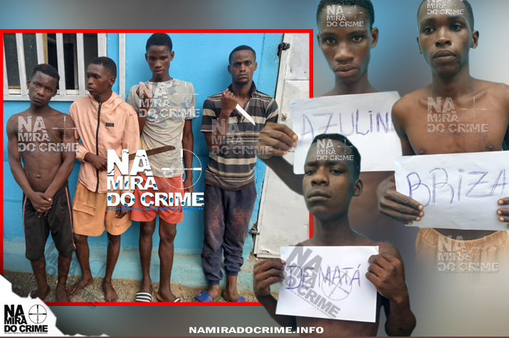 DIIP captura grupo de bandido “OS SIC” liderados por “De Matá”