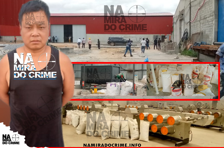 Ensacam fuba de marca “Roses” e “Senhorita”: Polícia descobre ‘fábrica’ de fuba de milho clandestina no Zango zero