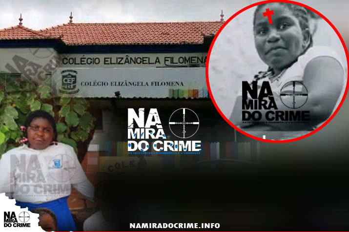 Bala que matou a menina "Wamy" atravessou a parede do colégio e a carteria onde a criança estava sentada