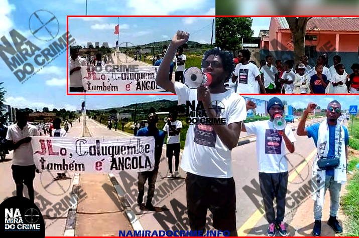 Jovens em Caluquembe manifestam-se por melhores condições de vida