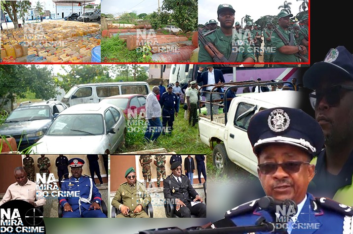 Em um ano – Polícia no Zaire apreende mais de 03 milhões de litros de combustível