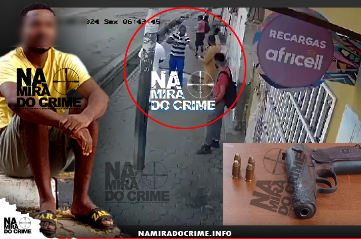 Já roubou mais de cem telemóveis: SIC-Luanda captura "Crack" marginal que assaltava no Prenda com arma de fogo