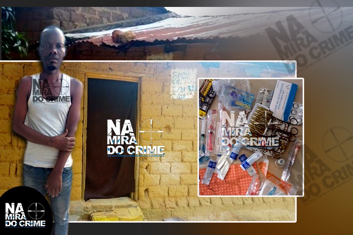 Falso médico apanhado no Maquela do Zombo a realizar cirurgia a um cidadão de 38 anos de idade