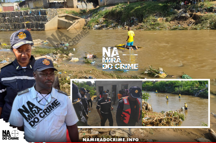 Bombeiros em Luanda procuram por mulher arrastada pelas águas das chuvas