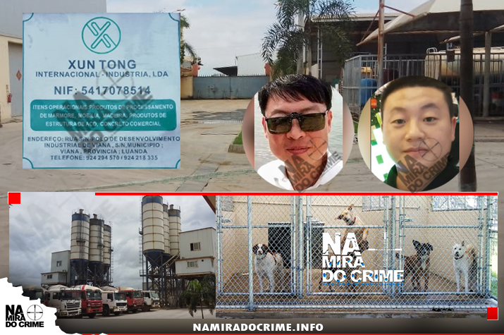 Empresa "XUNTONG": Na Mira do Crime identifica chineses que atiraram angolano num canil