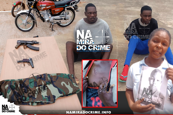 Estão vivos: SIC-Luanda captura bandidos que mataram a tiro menor de 13 anos de idade, um outro cidadão de 32 anos com golpes de chave de fenda e alvejaram um efectivo do SIC  