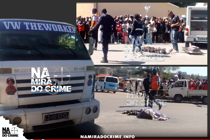 Lubango: Andava de patins — Jovem morre após ser atropelado por um camião na rua Patrice Lumumba